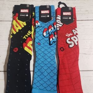 Stance Marvel Men's Socks New